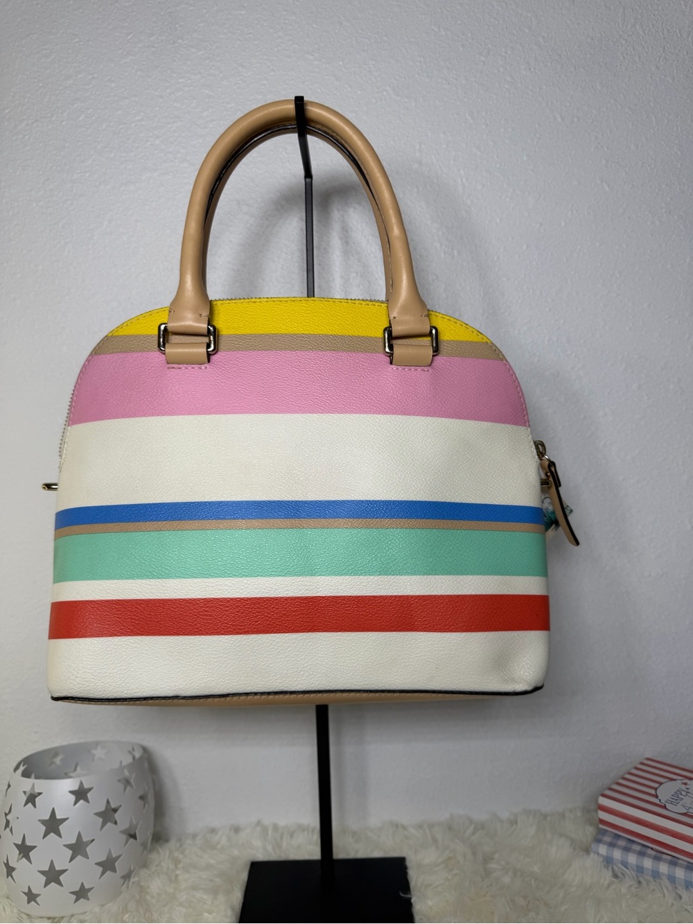 Kate Spade Carli Grove Leather Satchel - Picture 5 of 11